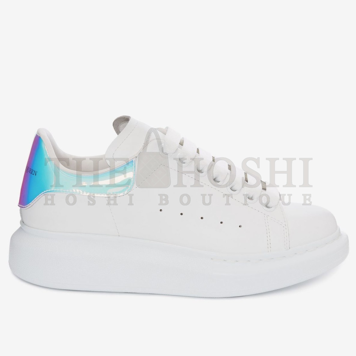 A1exa*der Mcqv*en Women's Oversized Sneakers With Iridescent Heel Master Quality