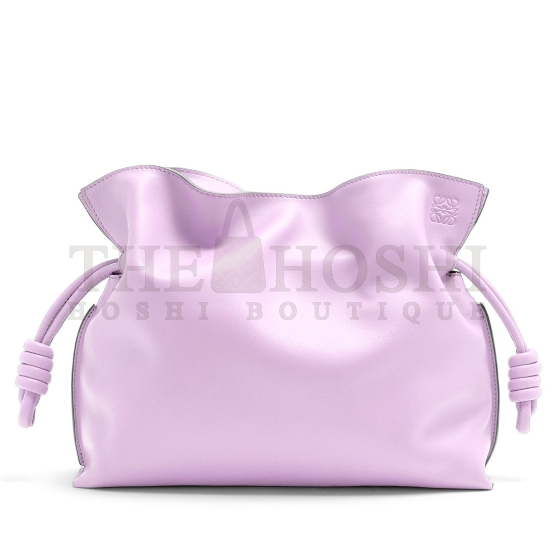 L0ew* Flamenco Clutch In Bloom Orchid Nappa Leather Master Quality