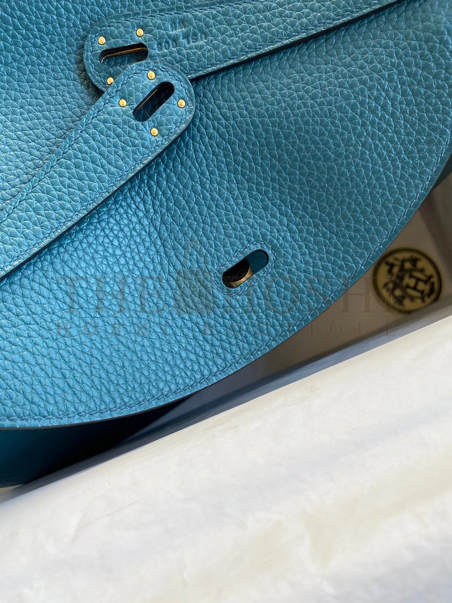 H**me5 Lindy 30 Handmade Bag In Vert Bosphore Clemence Leather Master Quality