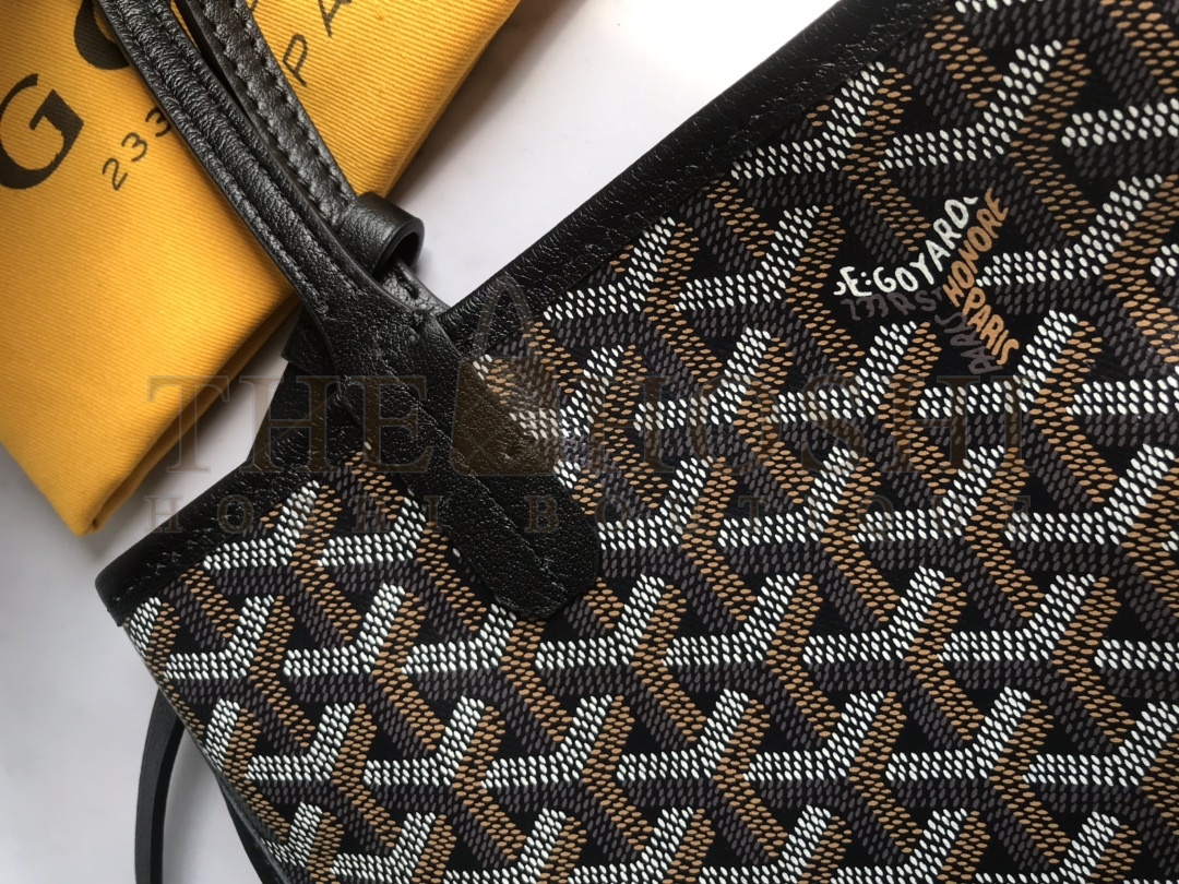 G09ard Anjou Tote Schwarz Double-sided use  bag  Mini size：20cm    PM size：34cm    GM size：39cm Master Quality