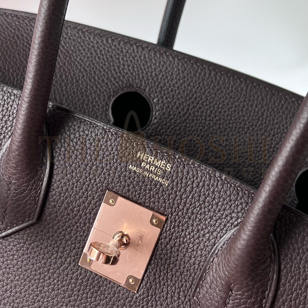 H**me5 Birkin 30 Retourne Handmade Bag In Rouge Sellier Clemence Leather Master Quality