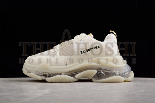 Ba1en*iaga Triple S 3.0 Sneakers White/White/Black Master Quality
