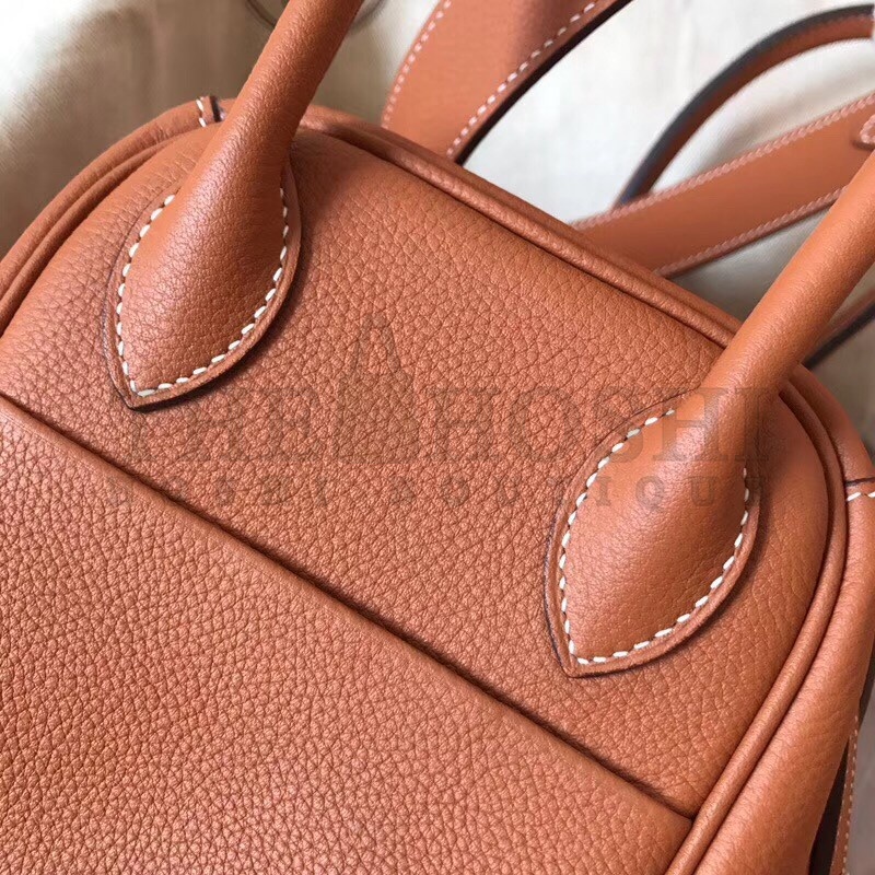 H**me5 Gold Lindy 26cm Clemence Handmade Bag Master Quality