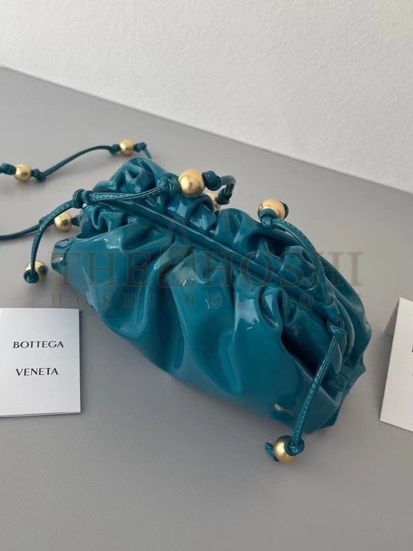 B0tt*ga Ven*ta Mini Pouch In Blaster Patent Leather Master Quality