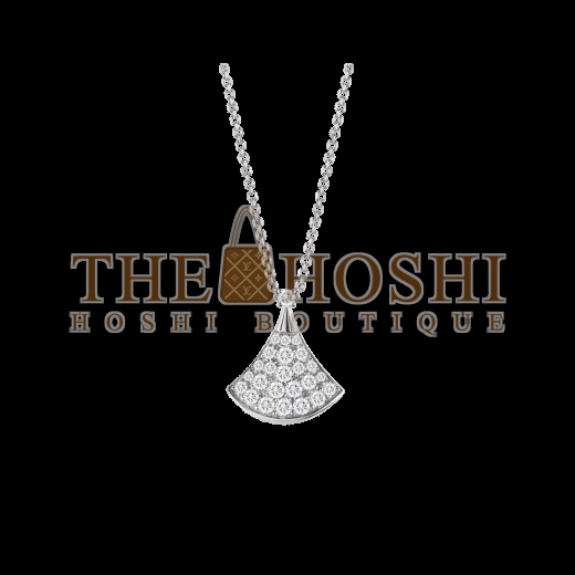 Bv1g*ai DIVAS' DREAM NECKLACE Replica, White Gold & Rose Gold Master Quality