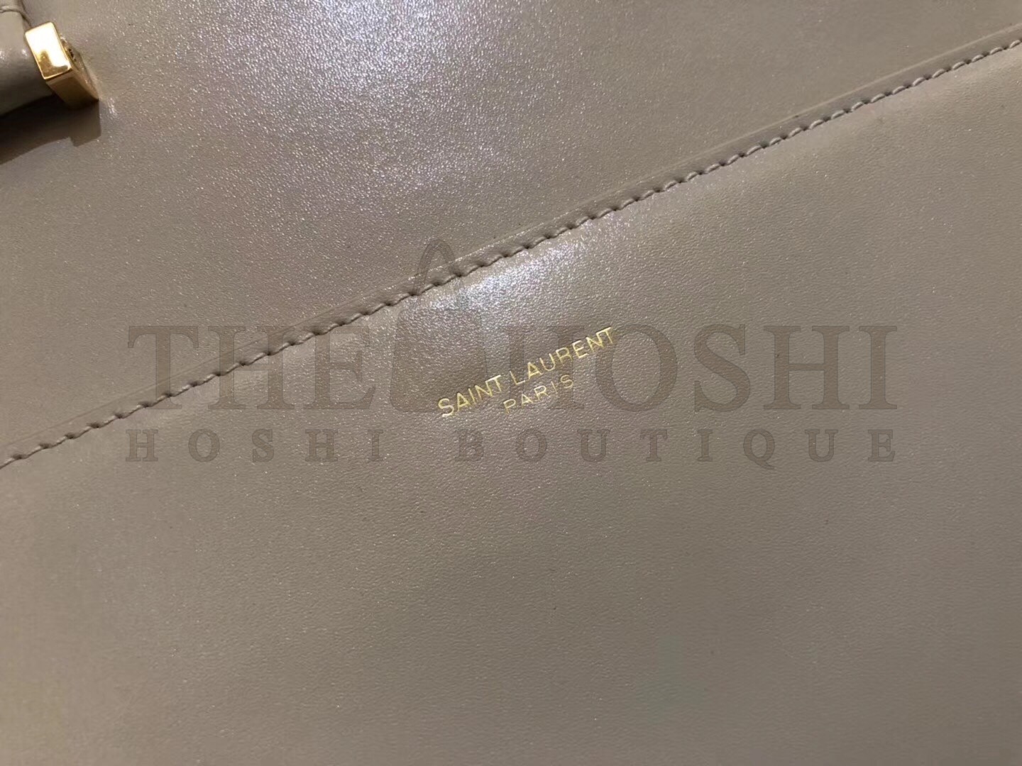 Sa1nt Lau*nt Uptown Small Tote In Blanc Smooth Leather Master Quality