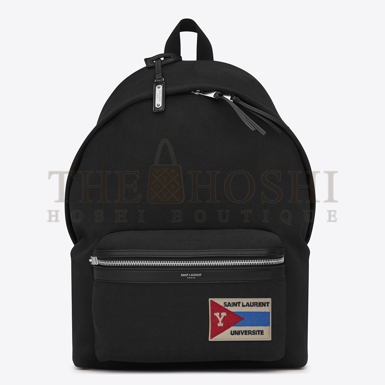 Sa1nt Lau*nt Black City Backpack With Pocket Patch Master Quality