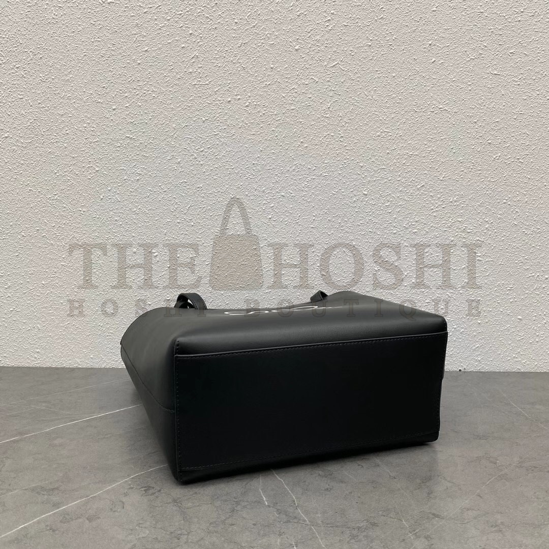 L0ew* Anagram Small Tote In Noir Classic Calfskin Master Quality