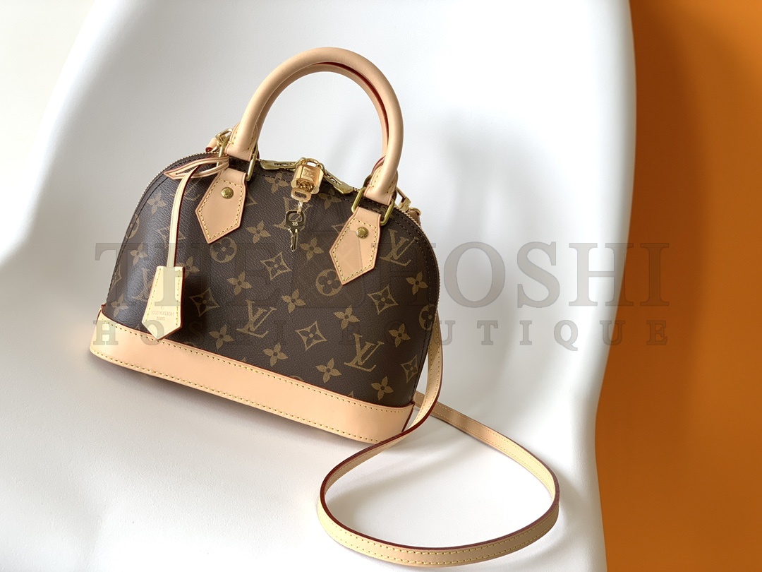 L0vis Vvtt0n LV Women Alma BB Handbag in Graphic Damier Ebene Canvas  N41221 M53152 Master Quality