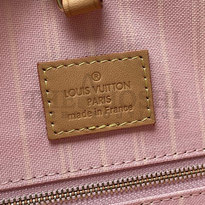 L0vis Vvtt0n LV Women OnTheGo GM Tote Bag Pink Monogram Giant Coated Canvas Raffia Master Quality