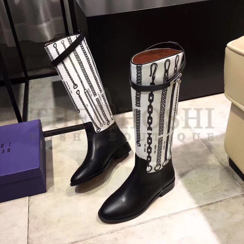 H**me5 Jumping Boots In De Camp Dechainee Toile Master Quality