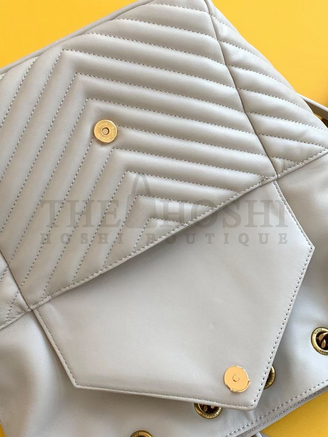 Sa1nt Lau*nt Joe Backpack In White Lambskin Master Quality