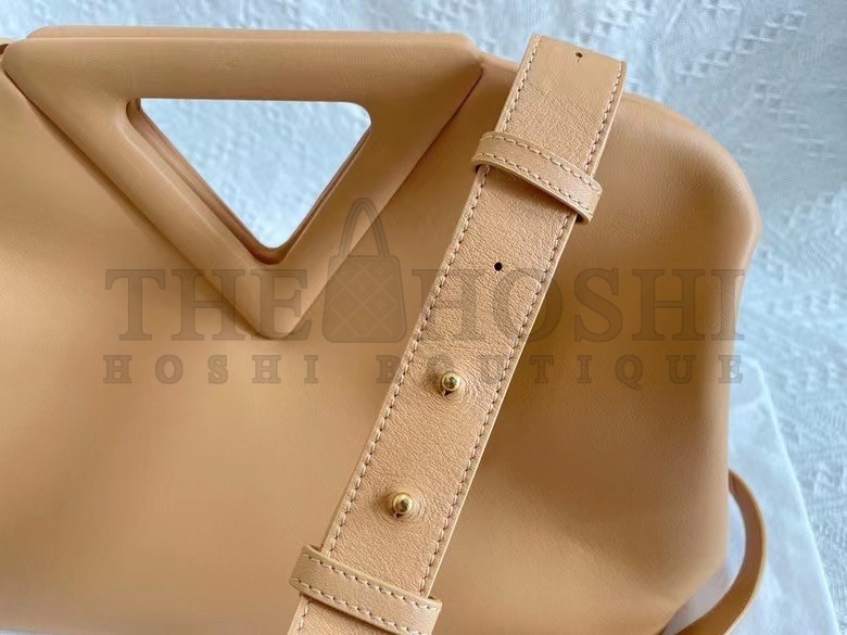 B0tt*ga Ven*ta Medium Point Top Handle Bag In Beige Leather Master Quality