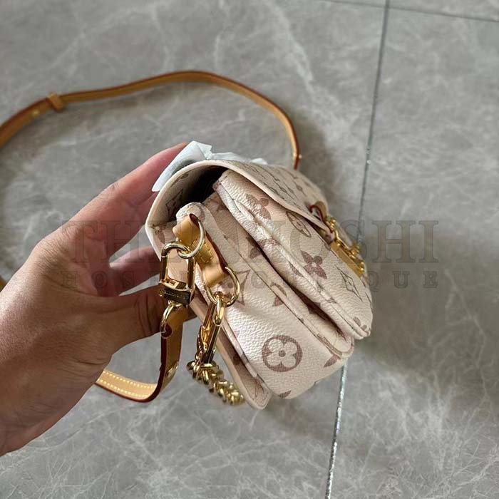 L0vis Vvtt0n LV Women Pochette Metis East West Bag Monogram Dune Coated Canvas Cowhide-Leather Master Quality
