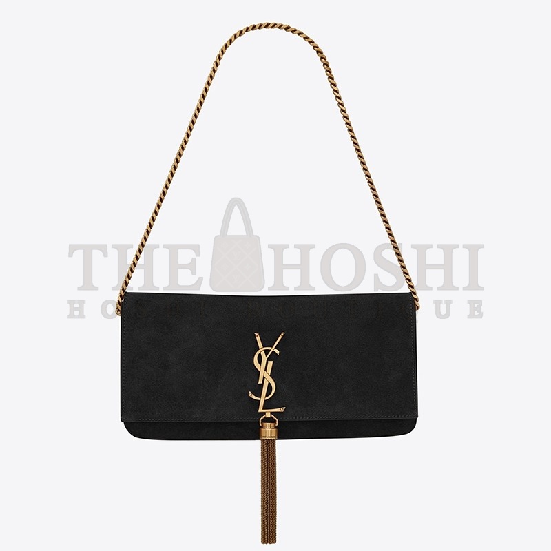 Sa1nt Lau*nt Kate 99 Shoulder Bag In Black Suede Master Quality