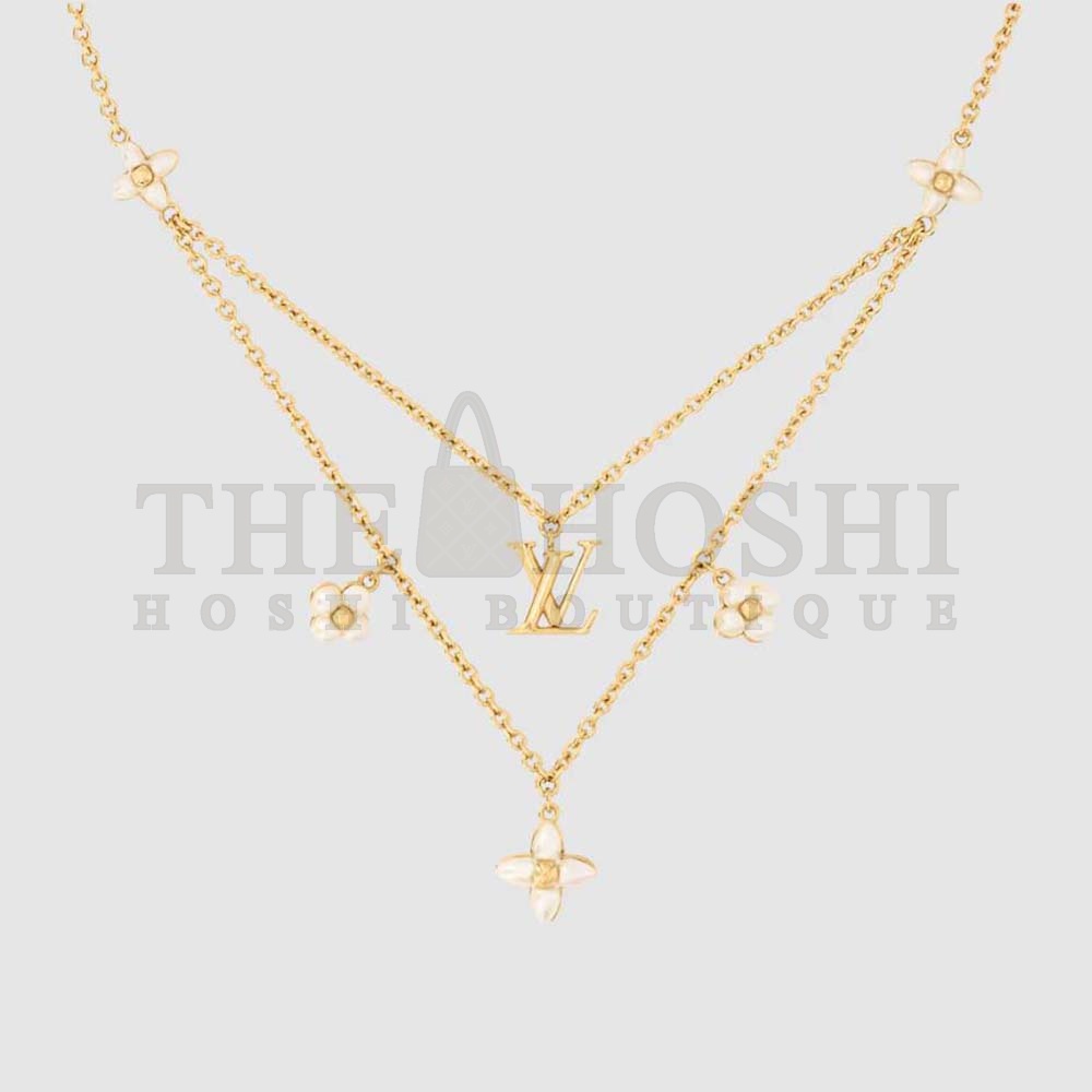 L0vis Vvtt0n Women LV Floragram Necklace Master Quality