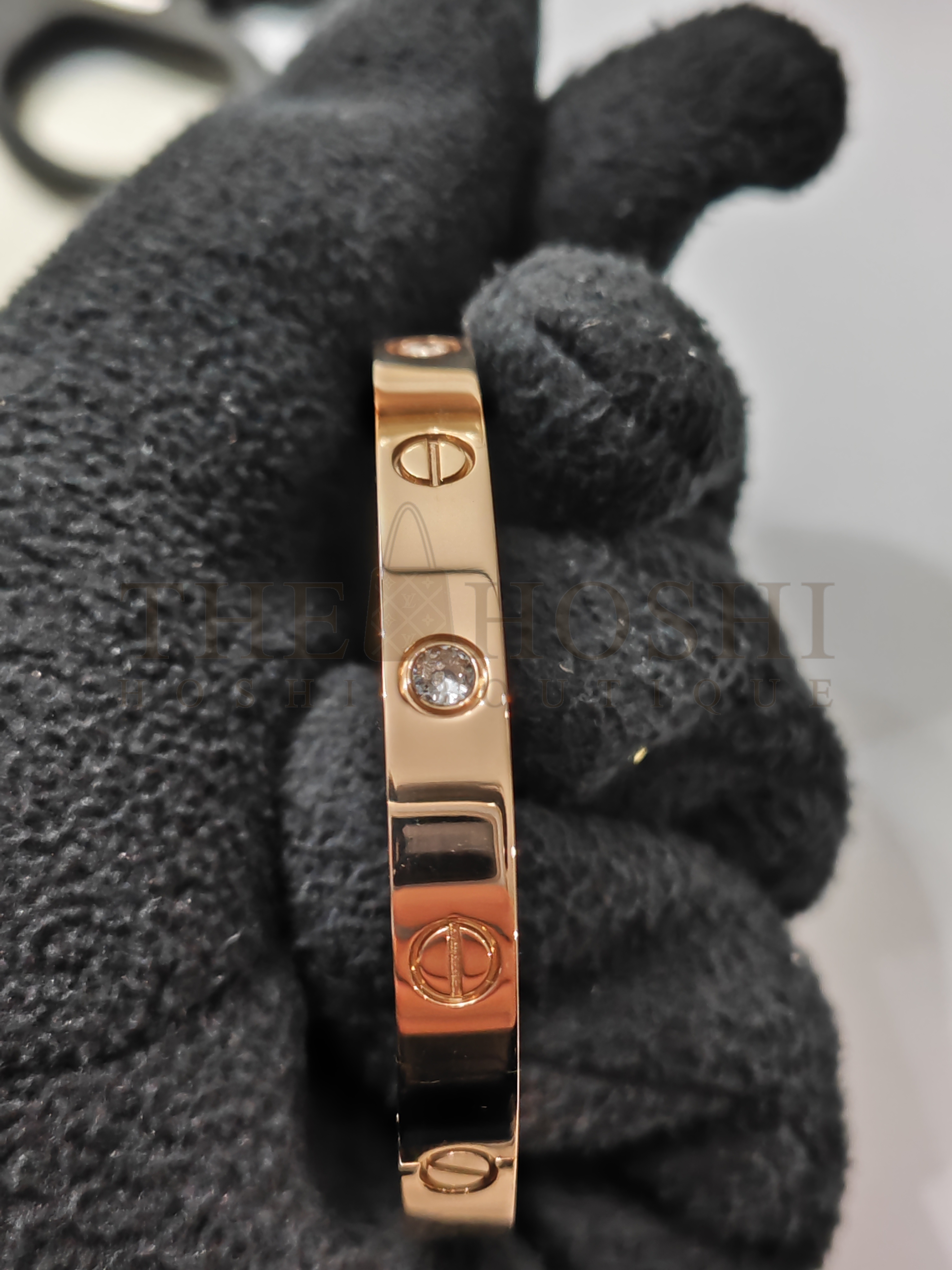 Ca*t1er Four D1am0nds Love Bracelet & Narrow Full D1am0nd Bracelet Master Quality