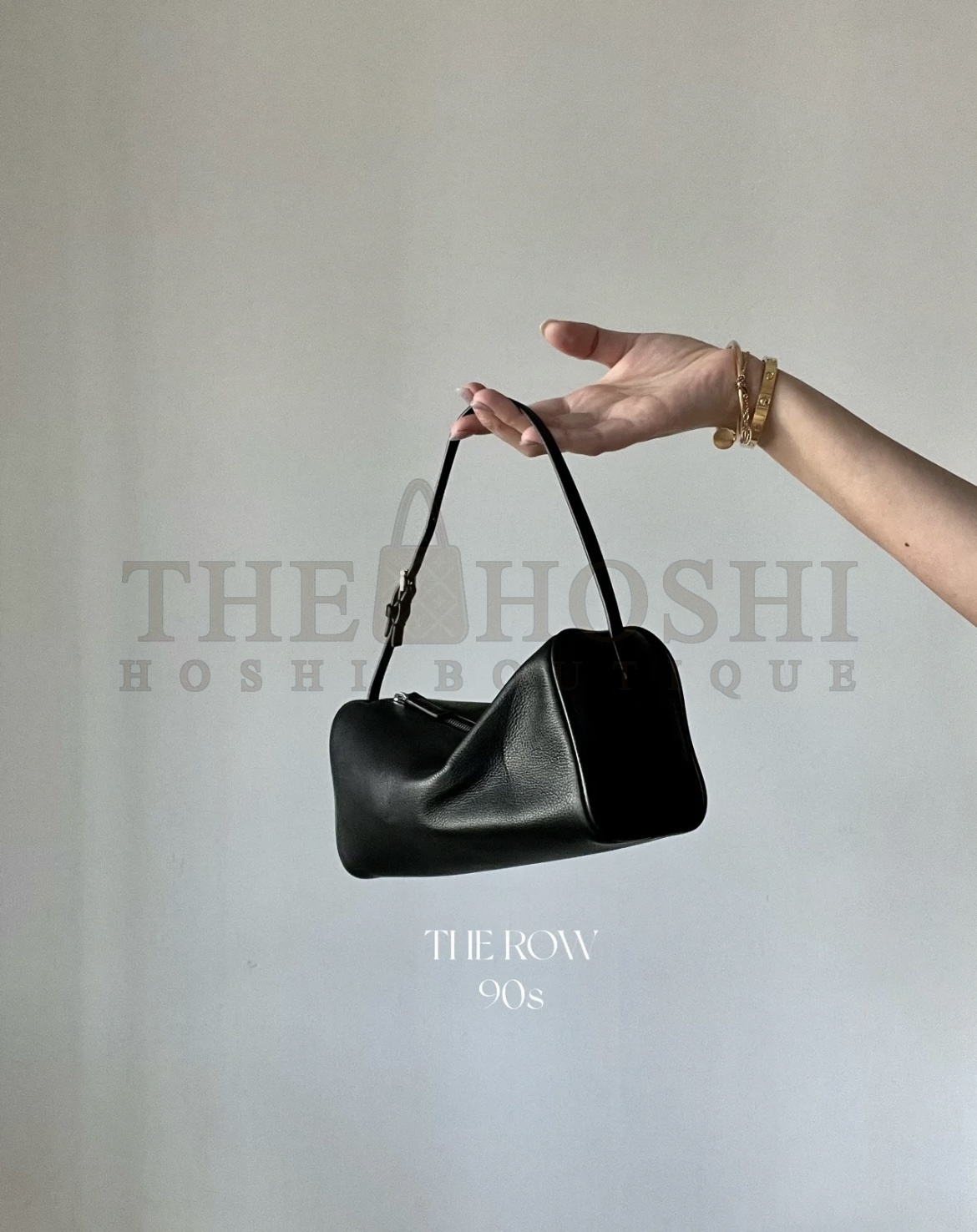 The R0w 90s Pencil Bag Classic Black | Minimalist Shoulder Bag | Sell Well Top 1:1 Master Quality