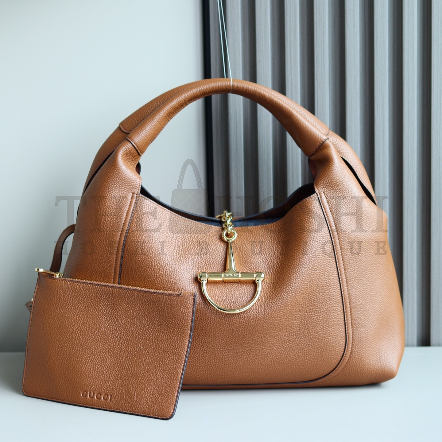 Gvc*1 GG Softbit Shoulder Bag Large Calfskin Leather 46x26x16cm 837466 Master Quality