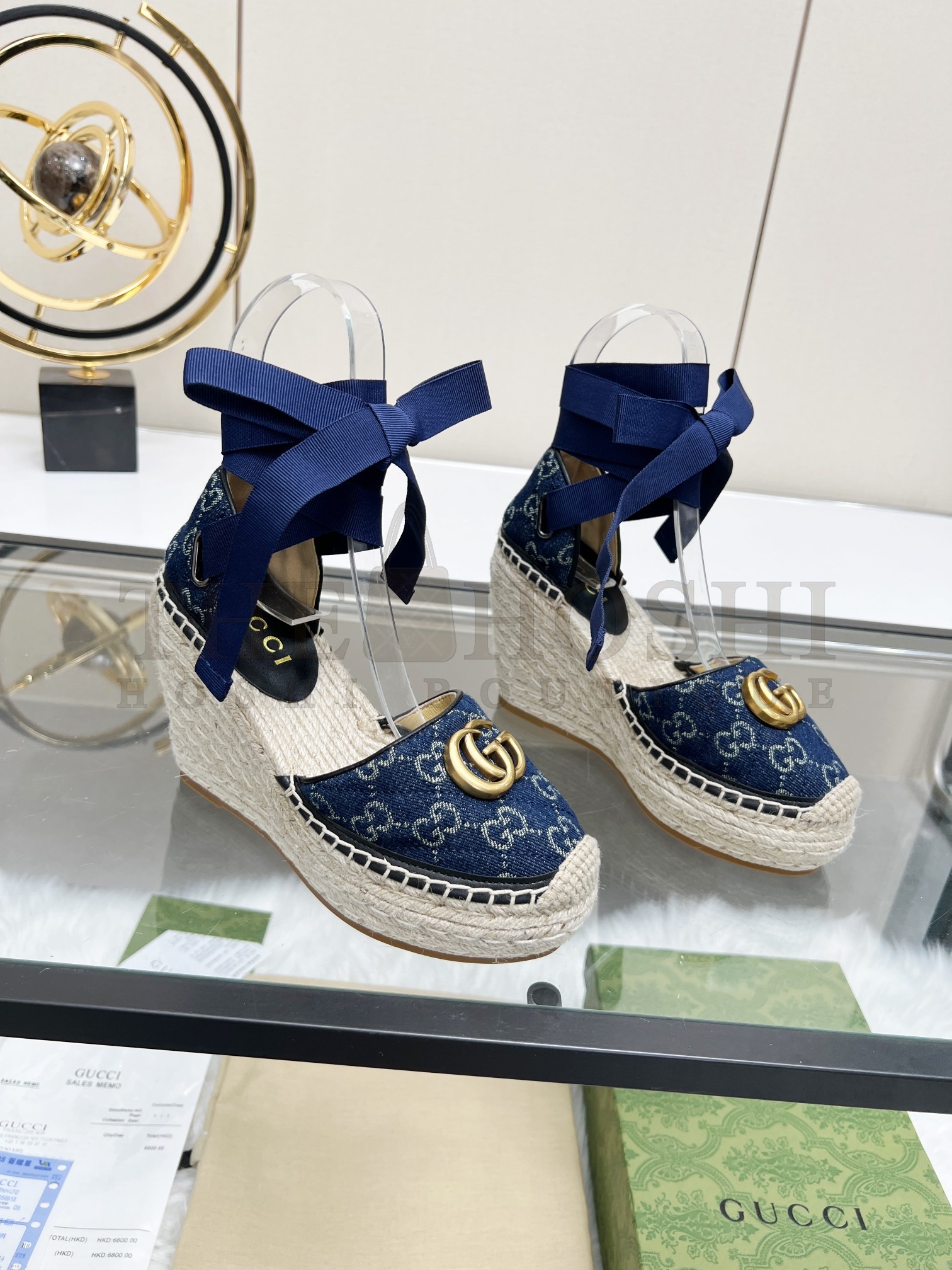 Gvc*1 GG Wedge Espadrille Sandals 35-42 P230233 Master Quality