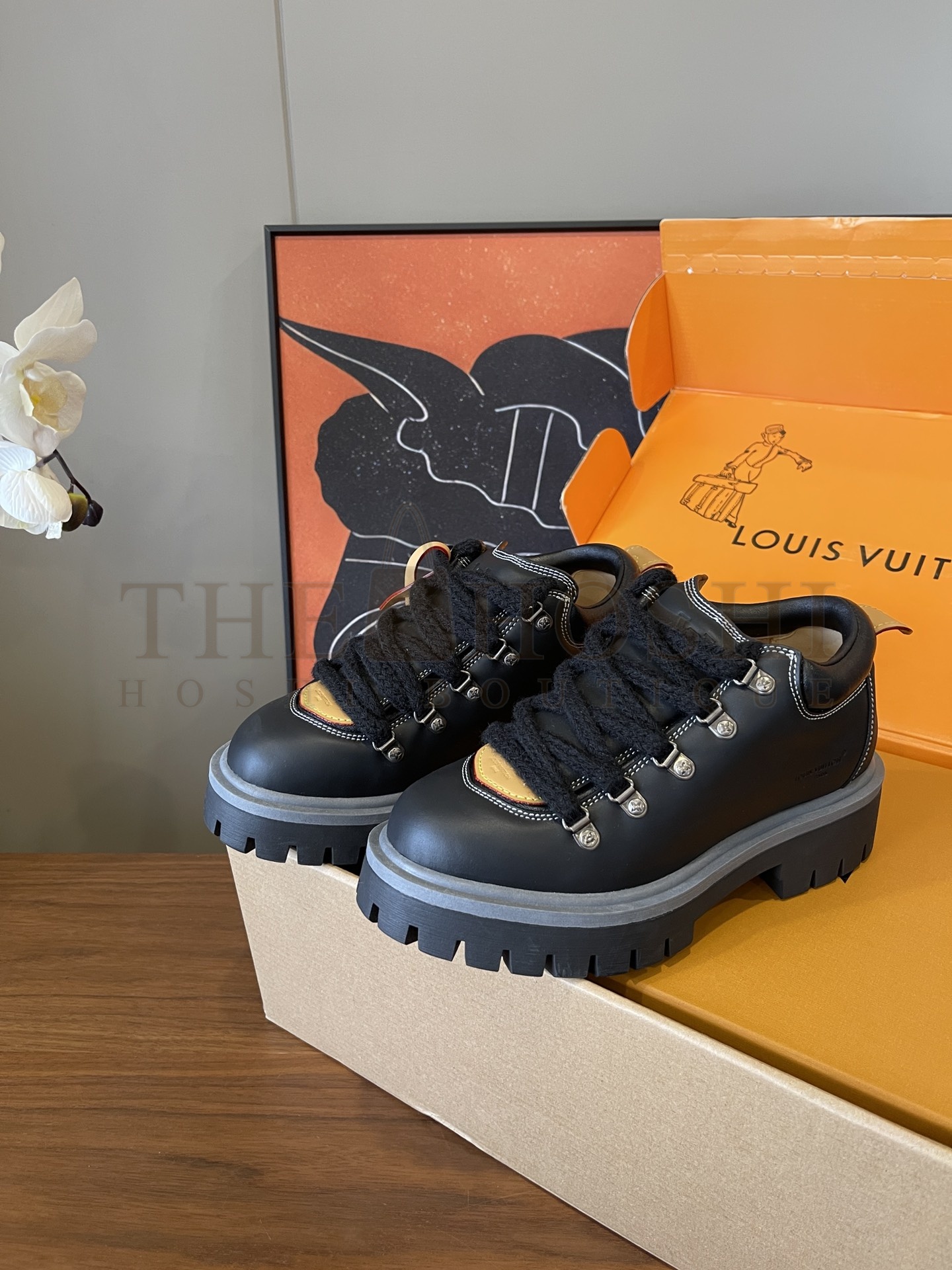 L0vis Vvtt0n LV 25 Remix Hiking Boots Calfskin Leather Rubber Sole 35-45 Master Quality