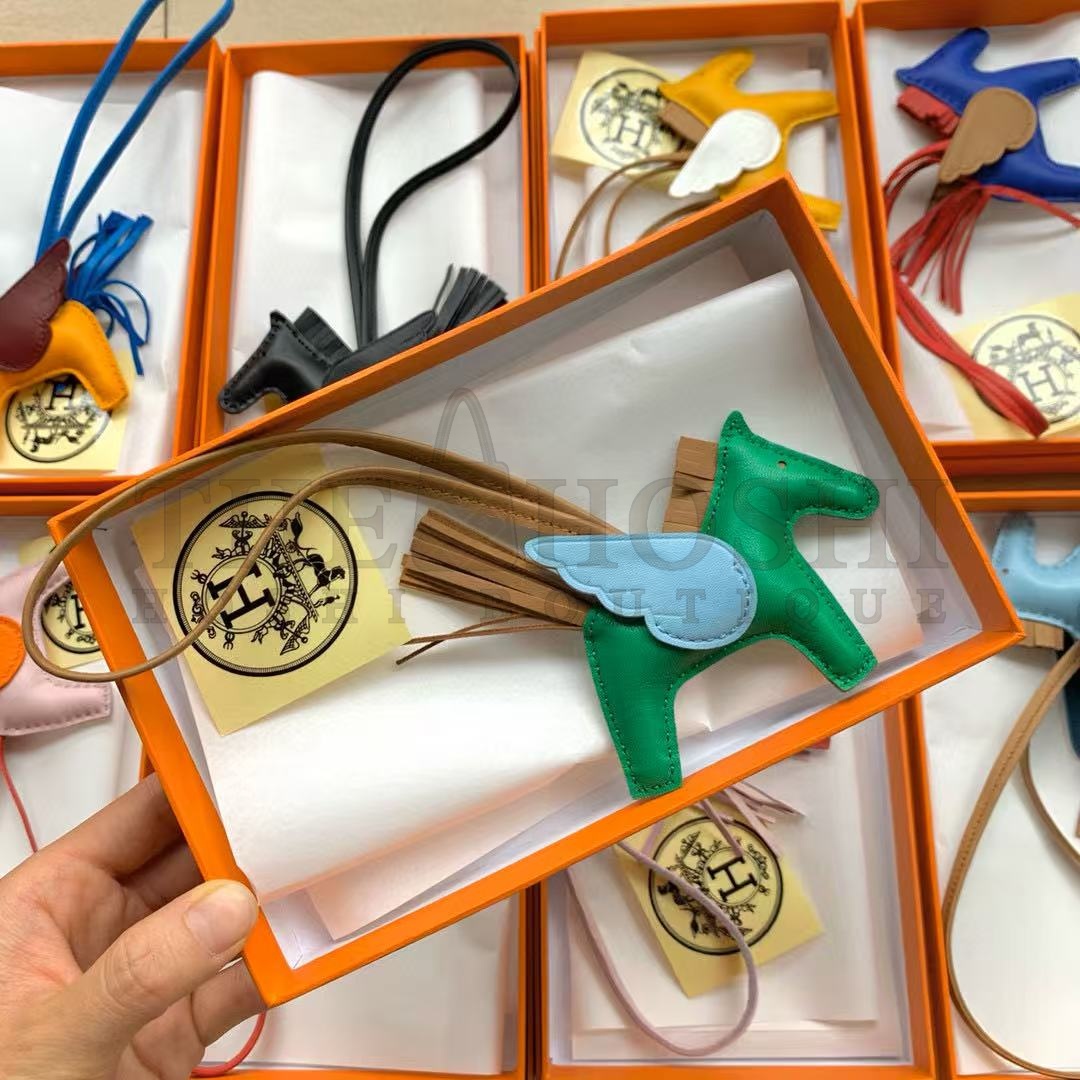 H**me5 H Rodeo PM Pegasus Bag Charm Lambskin Master Quality