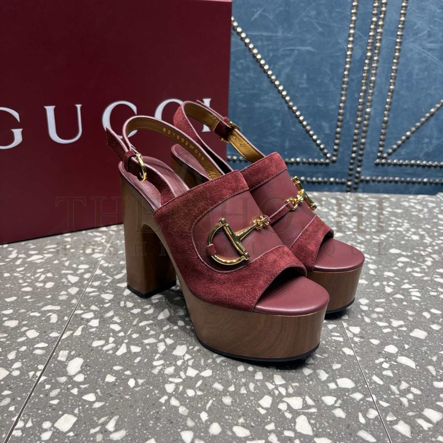 Gvc*1 GG Spring Summer 25 Platform Slide Sandals 35-41 Master Quality