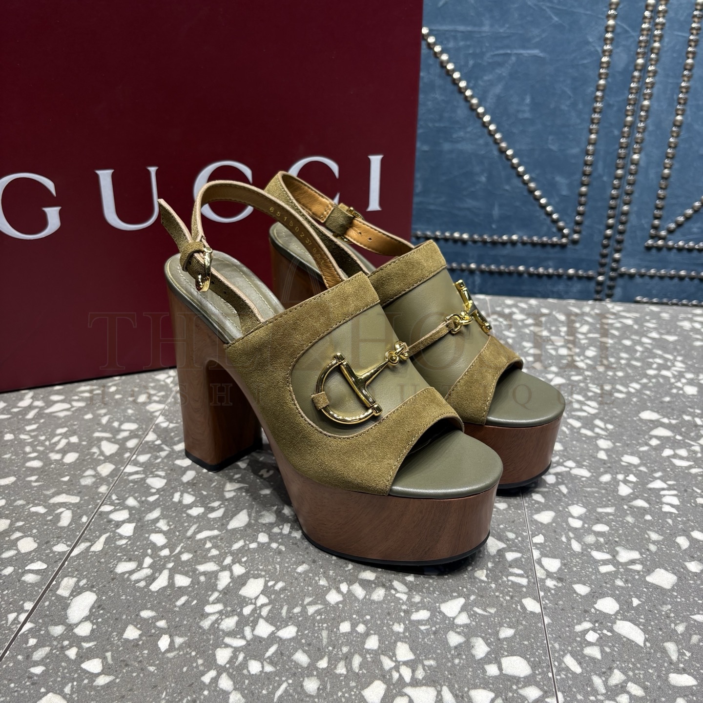 Gvc*1 GG Spring Summer 25 Platform Slide Sandals 35-41 Master Quality