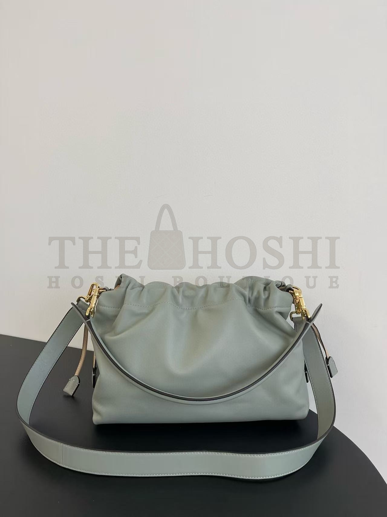 F**di FF Mamma Baguette Leather Shoulder Bag Green 16*10*13cm/26.5*8.5*18cm/31.5x12x22cm Master Quality