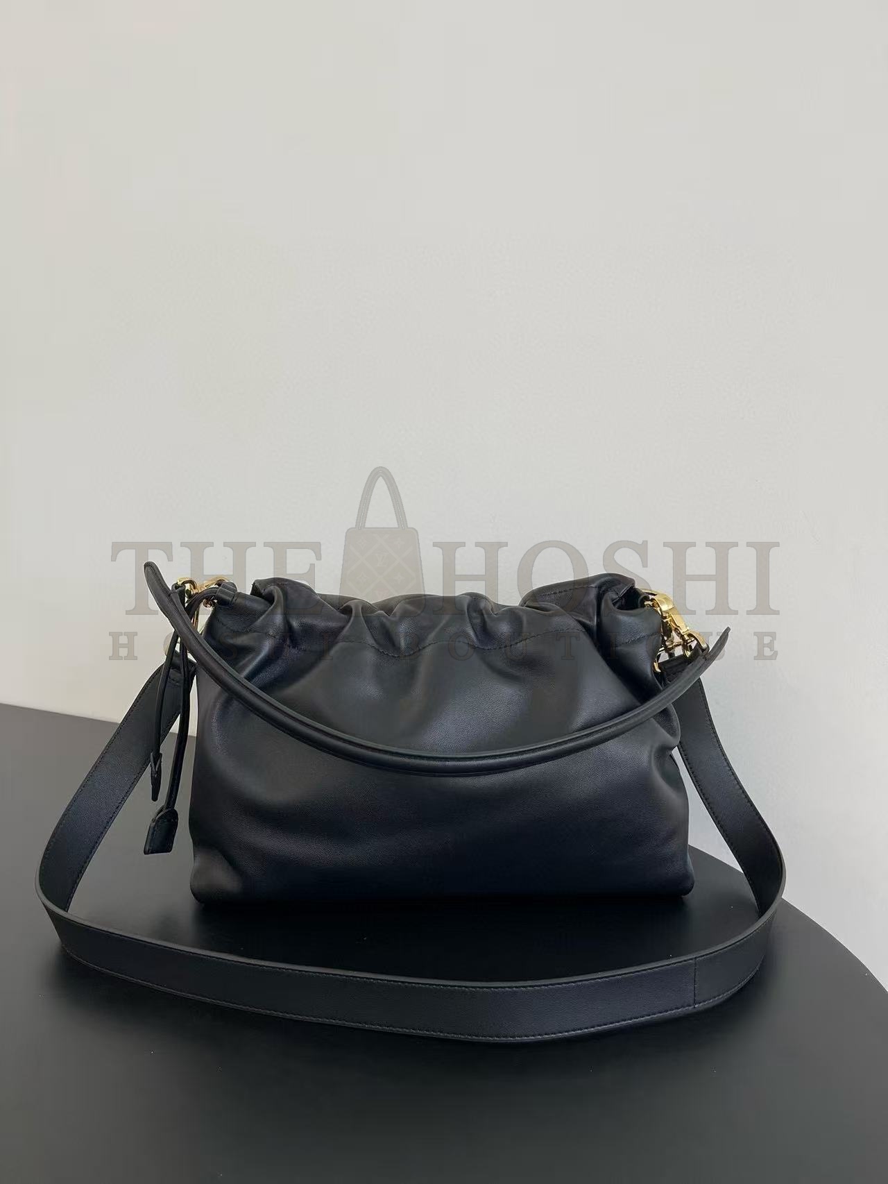 F**di FF Mamma Baguette Leather Shoulder Bag Black 16*10*13cm/26.5*8.5*18cm/31.5x12x22cm Master Quality