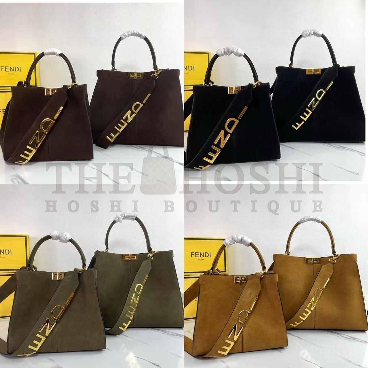 F**di F**di X-Lite Calfskin Tote Bag 3307 Size 43cm/30cm Master Quality