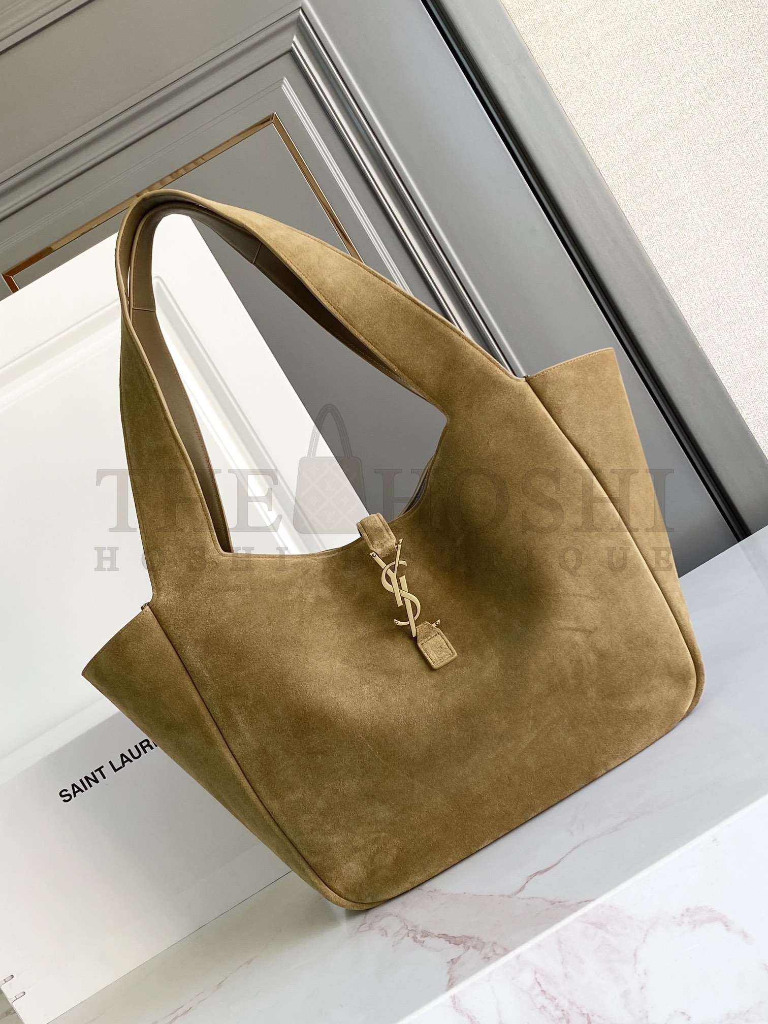Sa1nt Lau*nt Bea Y51 Cabas Tote Bag in Suede Master Quality