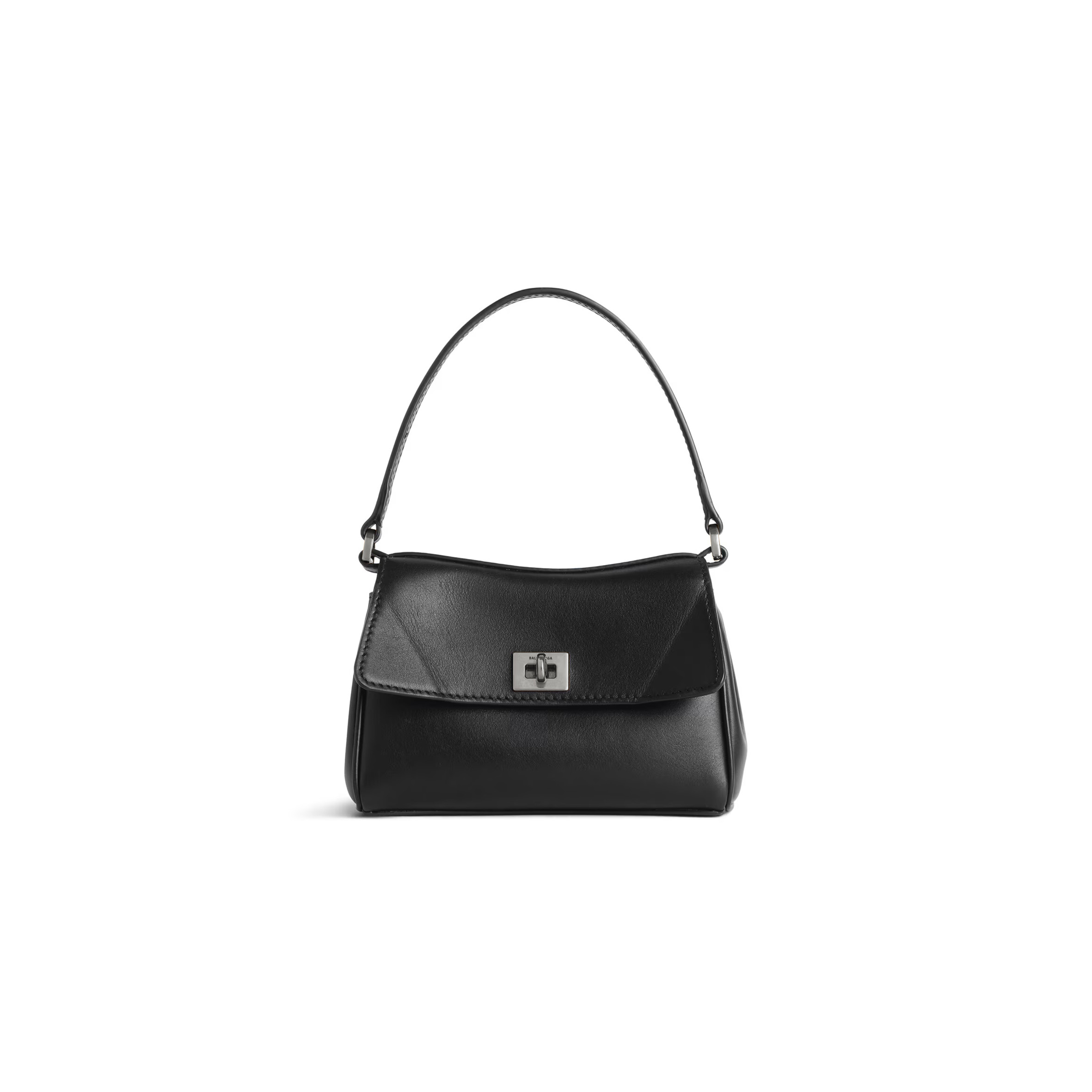 Ba1en*iaga WOMEN'S RODEO BAG WITH CHAIN NANO IN BLACK 8194292ABNX1000 (16*9.9*4.5cm) Master Quality