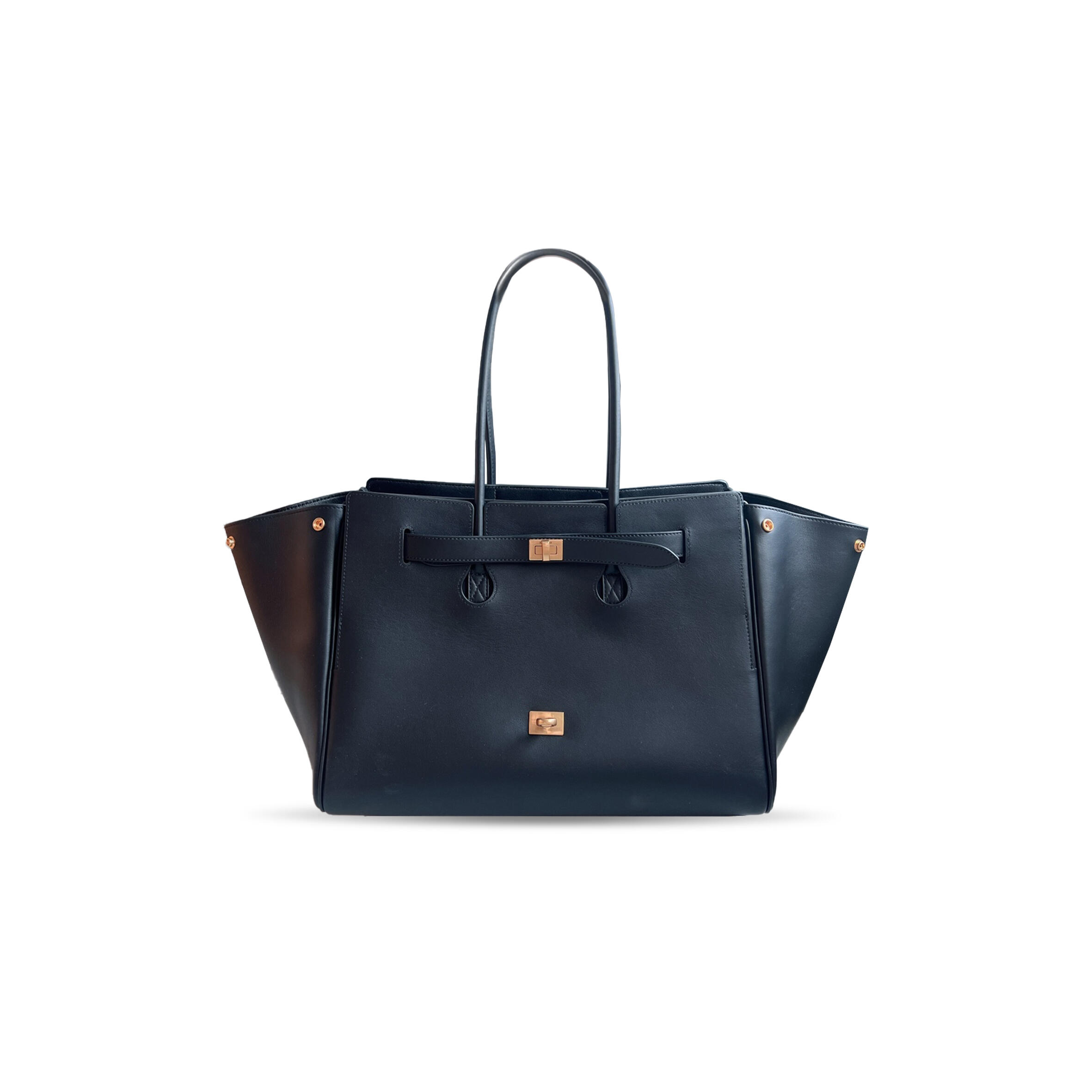 Ba1en*iaga WOMEN'S BEL AIR MEDIUM IN BLACK 835613AB7D2000 (37*29*16cm) Master Quality