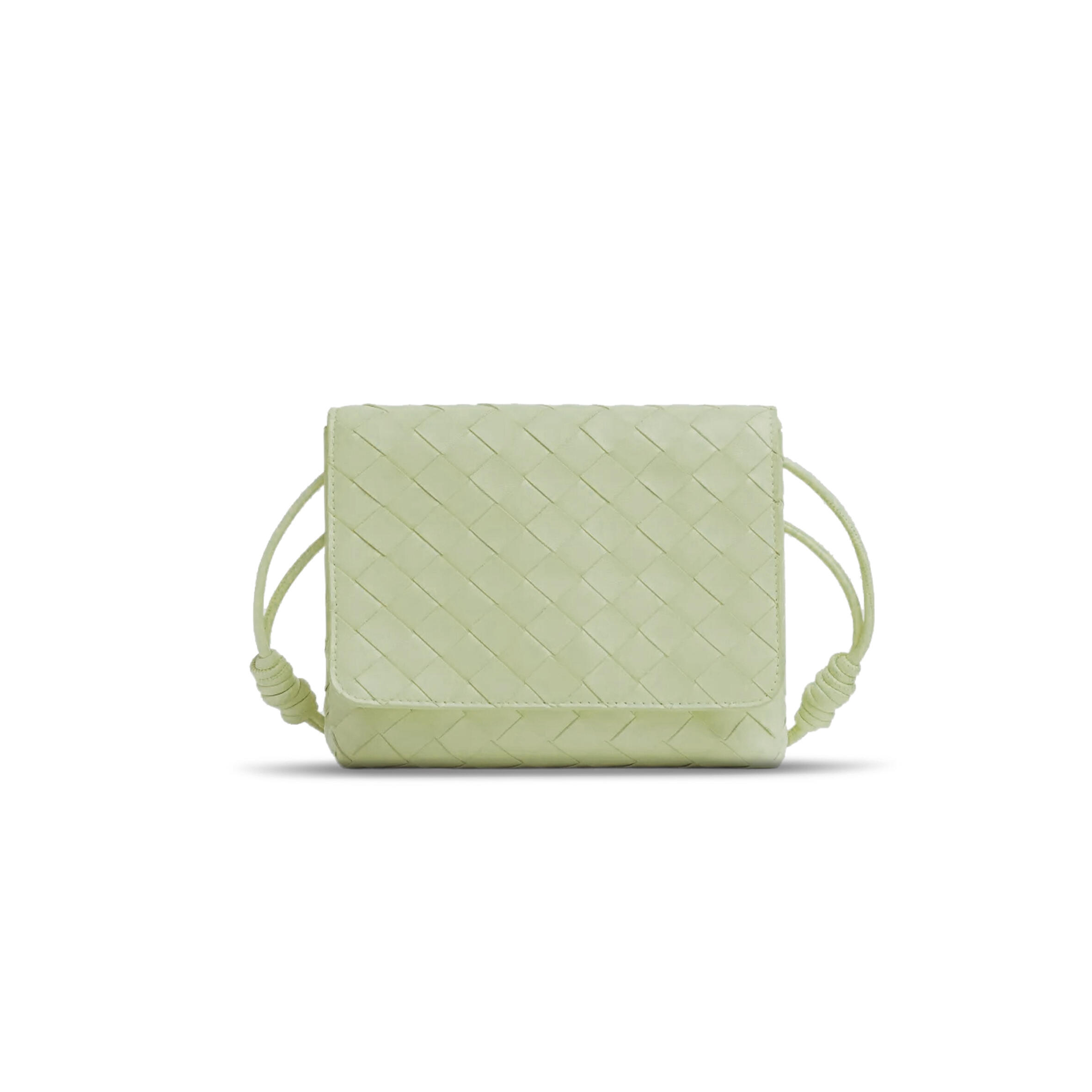 B0tt*ga Ven*ta MINI INTRECCIATO CROSSBODY BAG 741897VCPP32113 (19*15*5.5cm) Master Quality