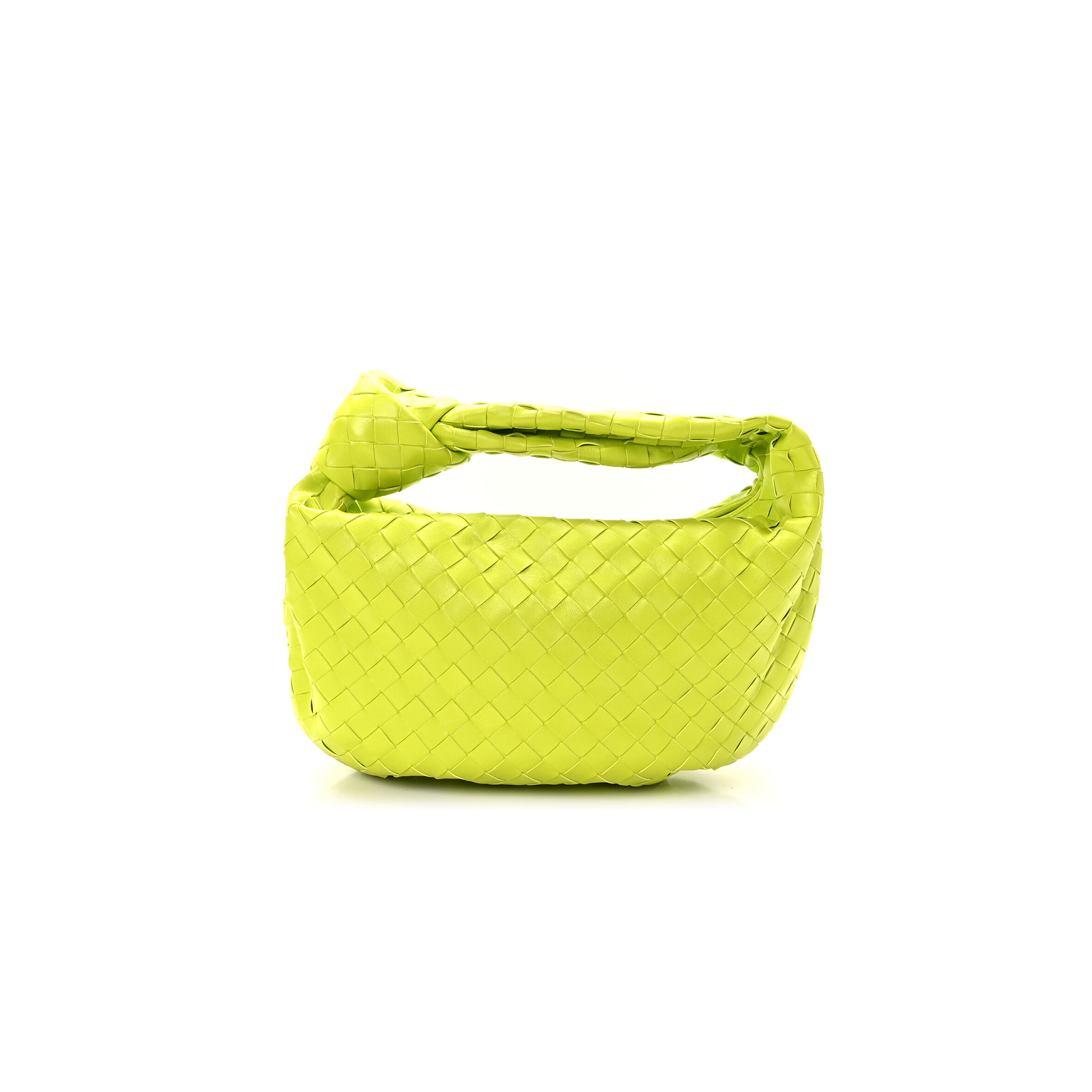 B0tt*ga Ven*ta NAPPA INTRECCIATO TEEN JODIE HOBO JODIE KIWI (36*20*13cm) Master Quality