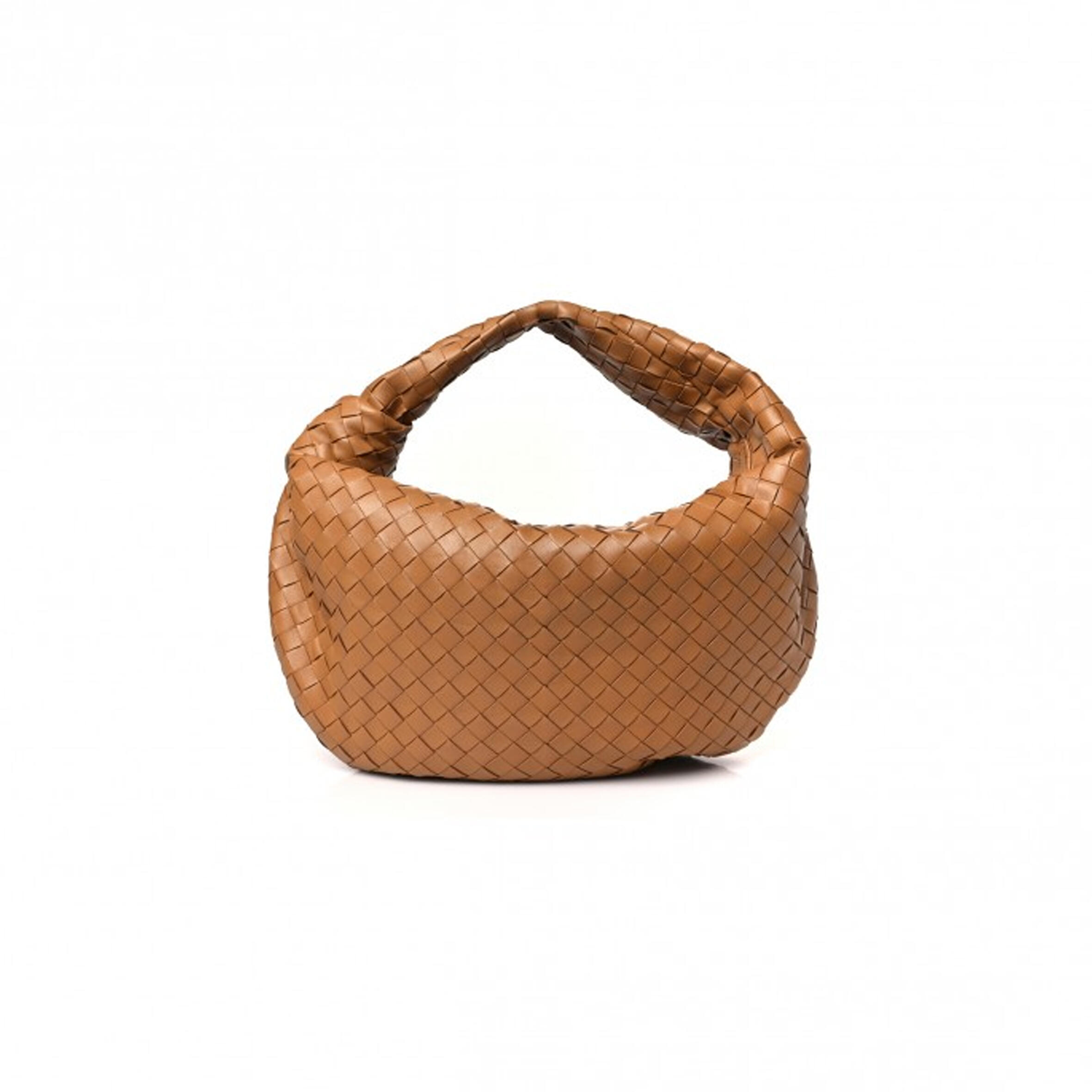 B0tt*ga Ven*ta NAPPA INTRECCIATO SMALL JODIE CARAMEL (48*30*13cm) Master Quality