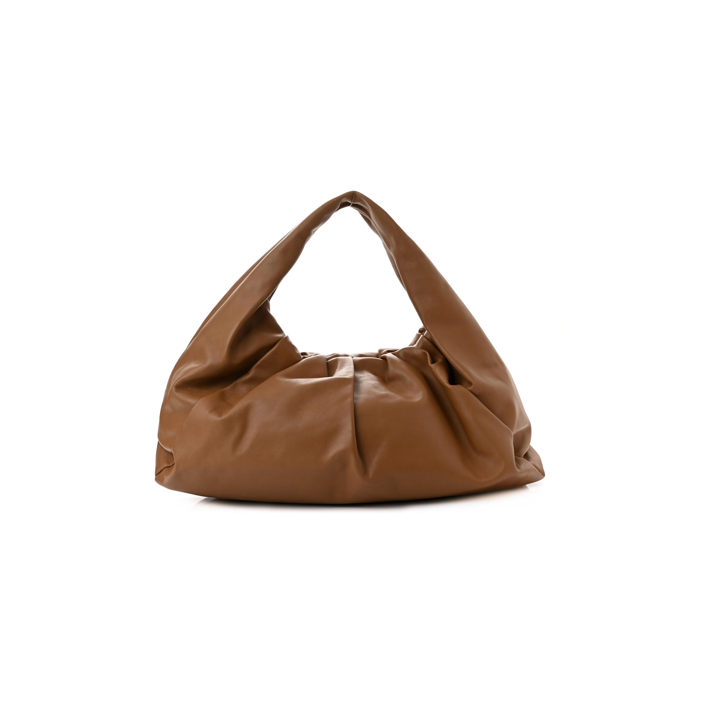 B0tt*ga Ven*ta SMOOTH BUTTER CALFSKIN LARGE THE SHOULDER POUCH TEAK (52*25*15cm) Master Quality