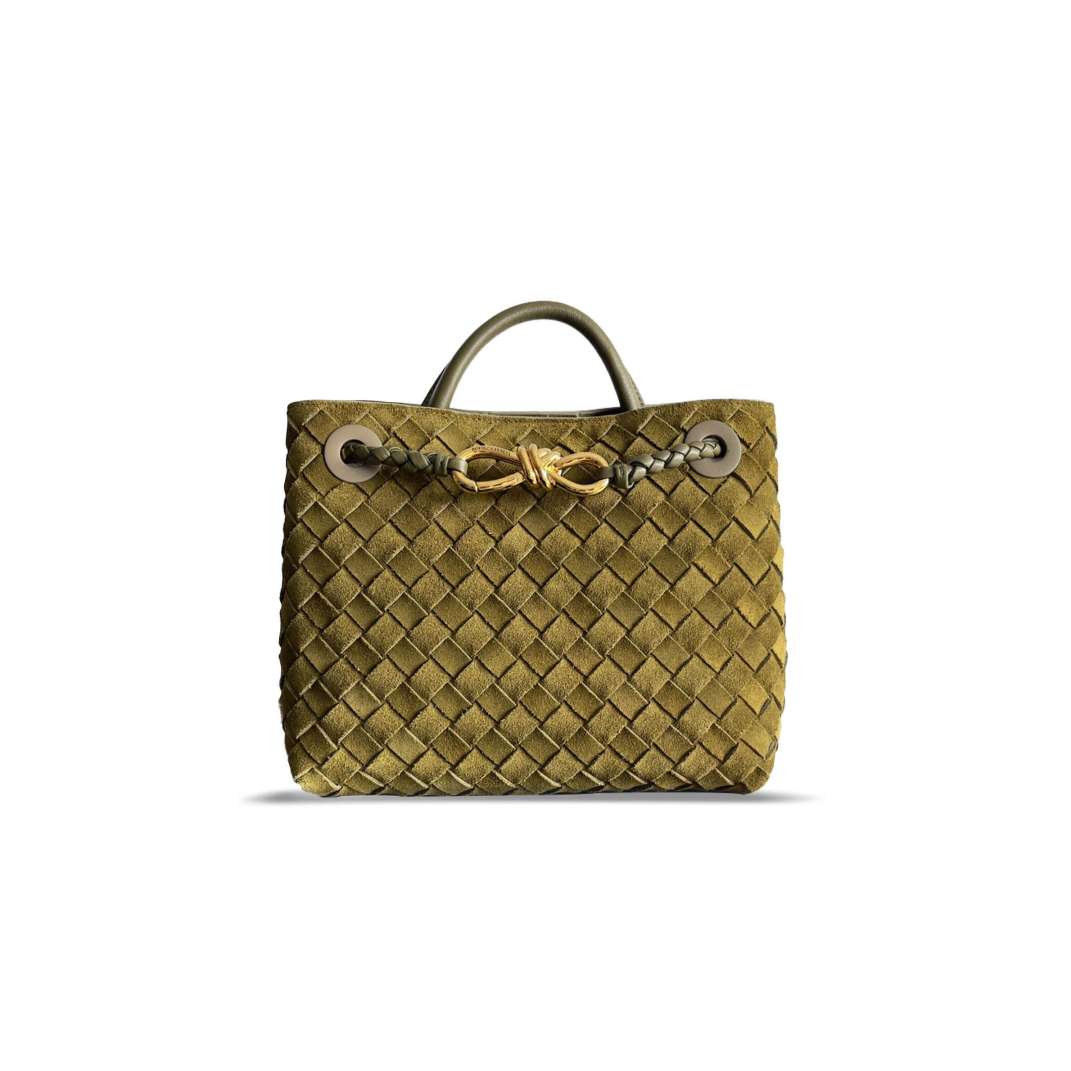 B0tt*ga Ven*ta ANDIAMO SHOULDER BAG 743568VCPP11513 (25*22*10.5cm) Master Quality