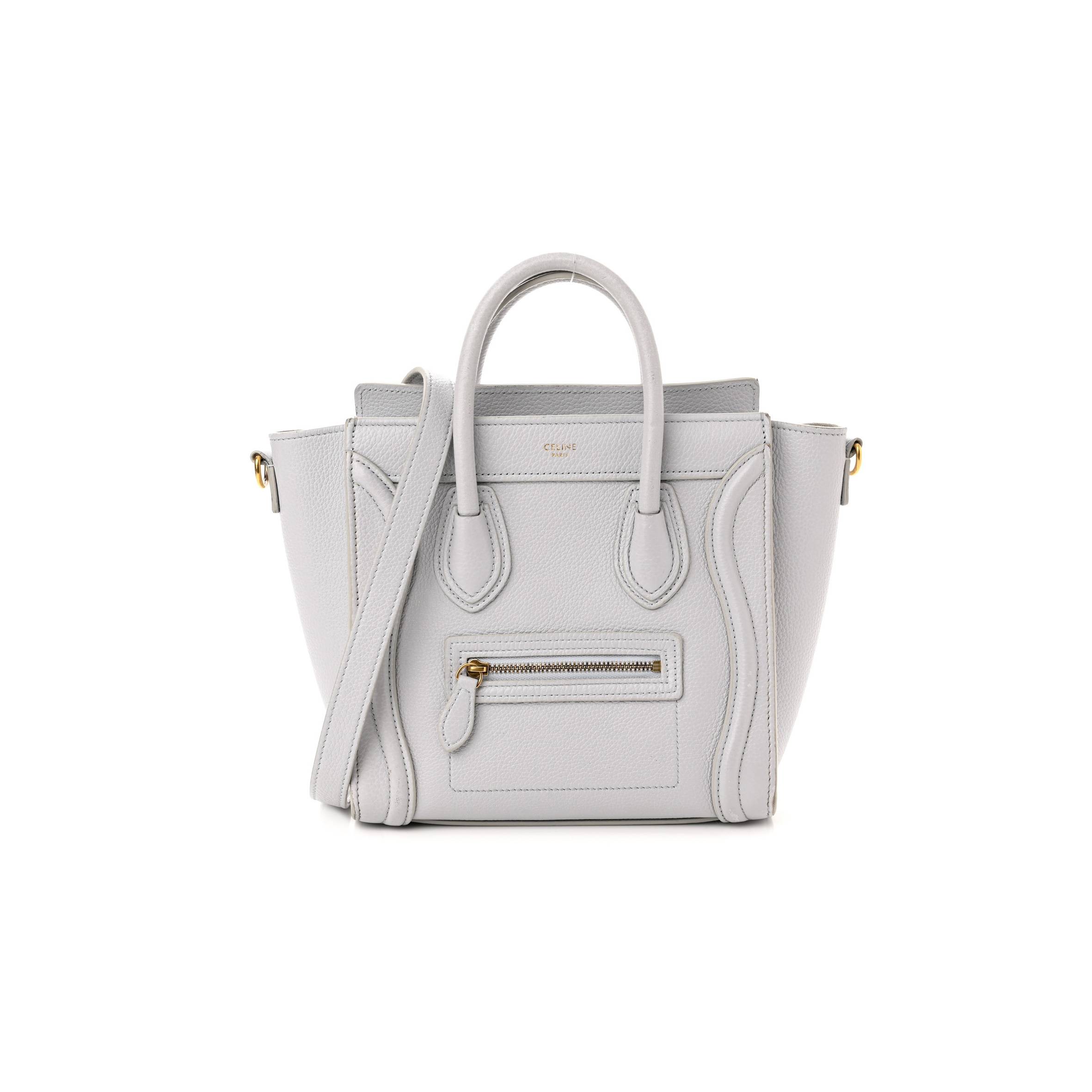 Ce1i*e DRUMMED CALFSKIN NANO LUGGAGE LUNE (20*20*10cm) Master Quality