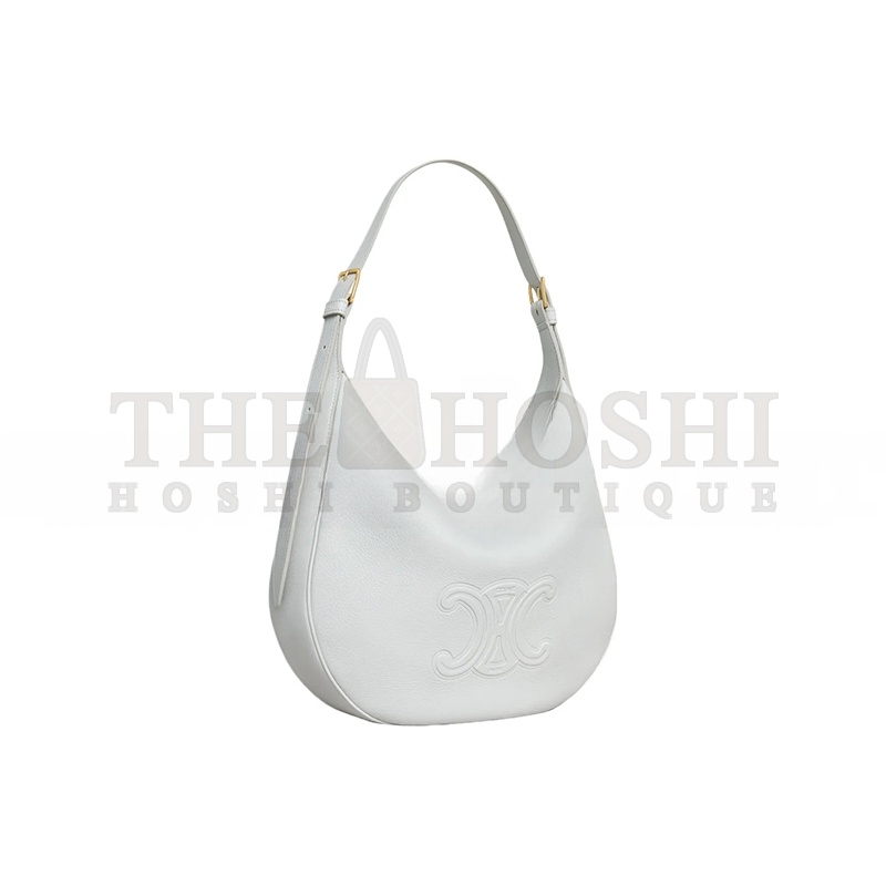 Ce1i*e MEDIUM HELOÏSE BAG IN S*pPLE GRAINED CALFSKIN 114713FLH.08OA (30*28.5*8cm) Master Quality