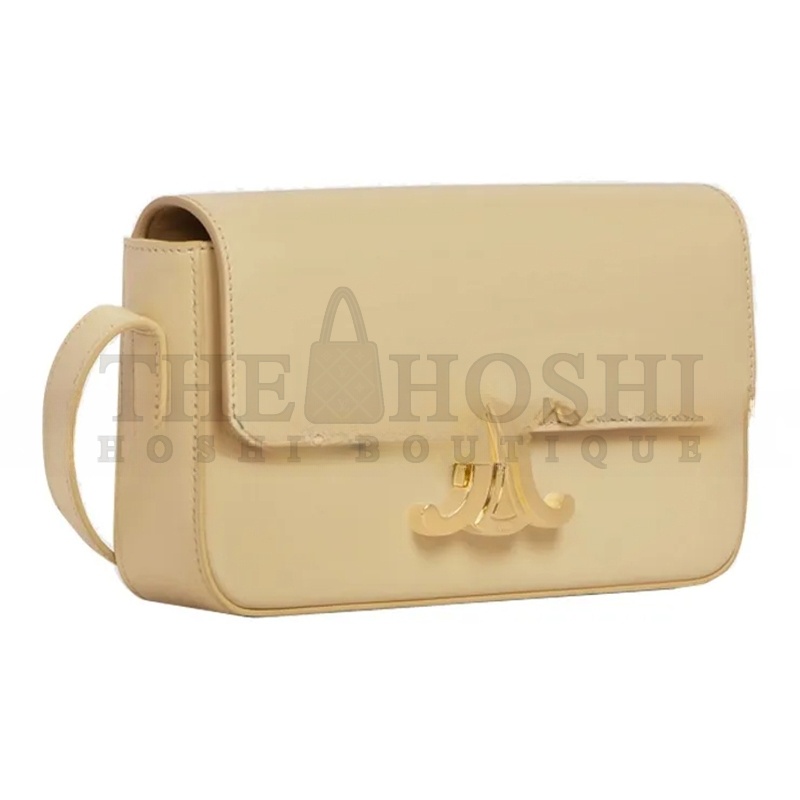 Ce1i*e SHOULDER BAG CLAUDE IN SHINY CALFSKIN 194143BF4.11PA (20*10*4cm) Master Quality