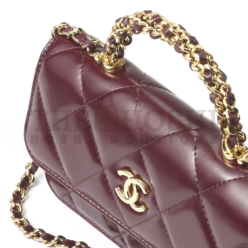 Ch**el CLUTCH WITH CHAIN AP4167 (18*10*4.5cm) Master Quality