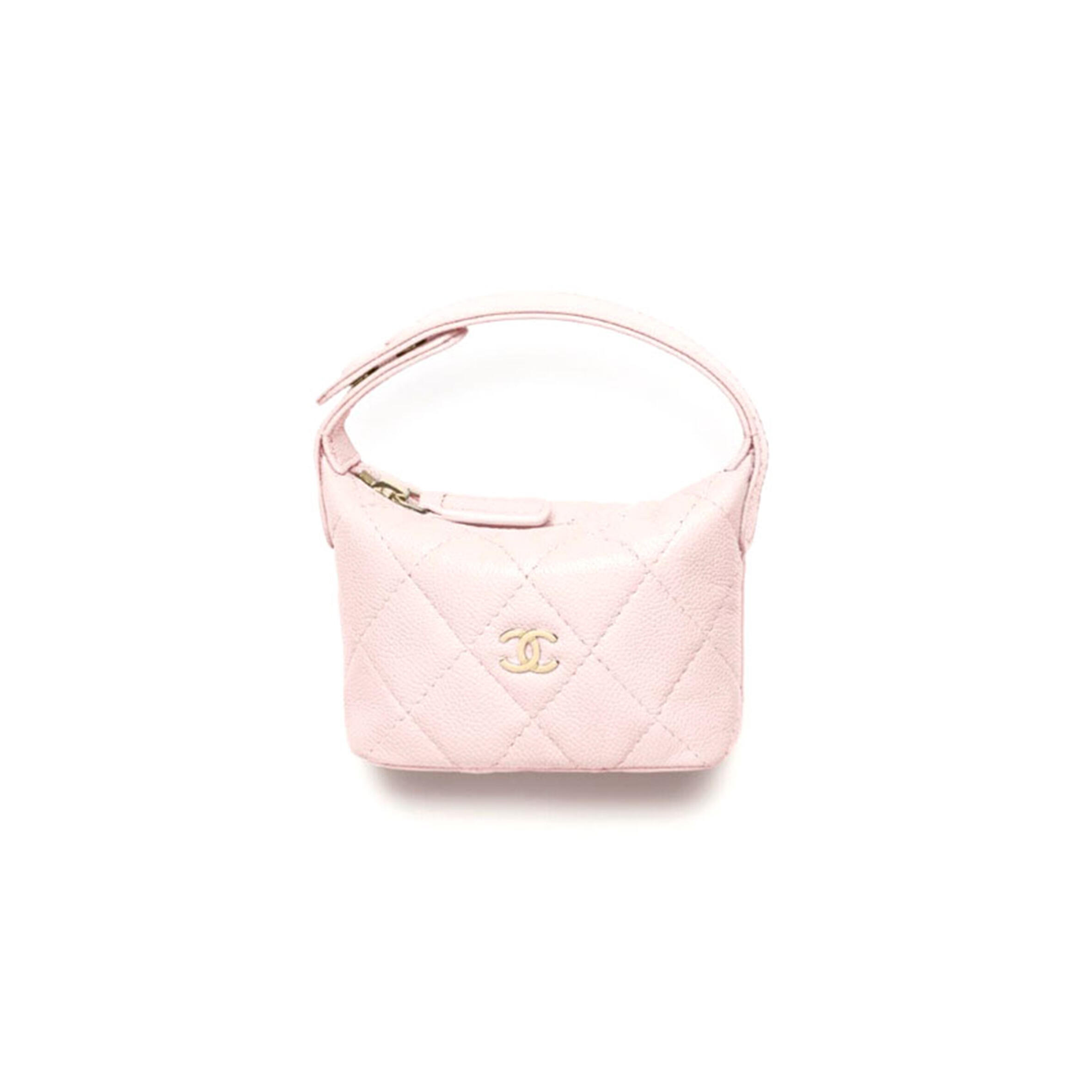 Ch**el HANDLE BAG IN CAVIAR AP5037 (13*10.5*4.5cm) Master Quality