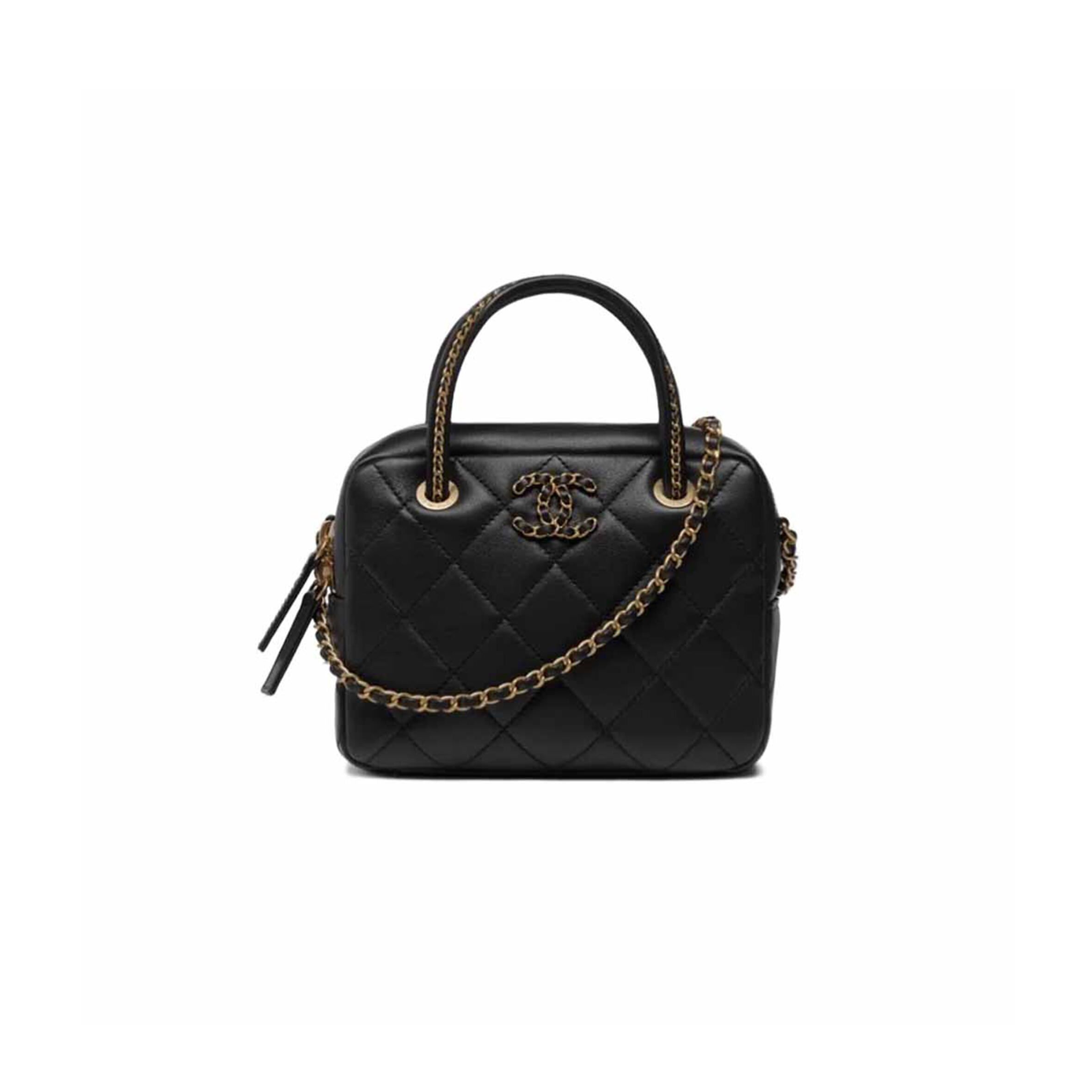 Ch**el 25C PORTABLE 19 CAMERA BAG (18.5*14*7cm) Master Quality