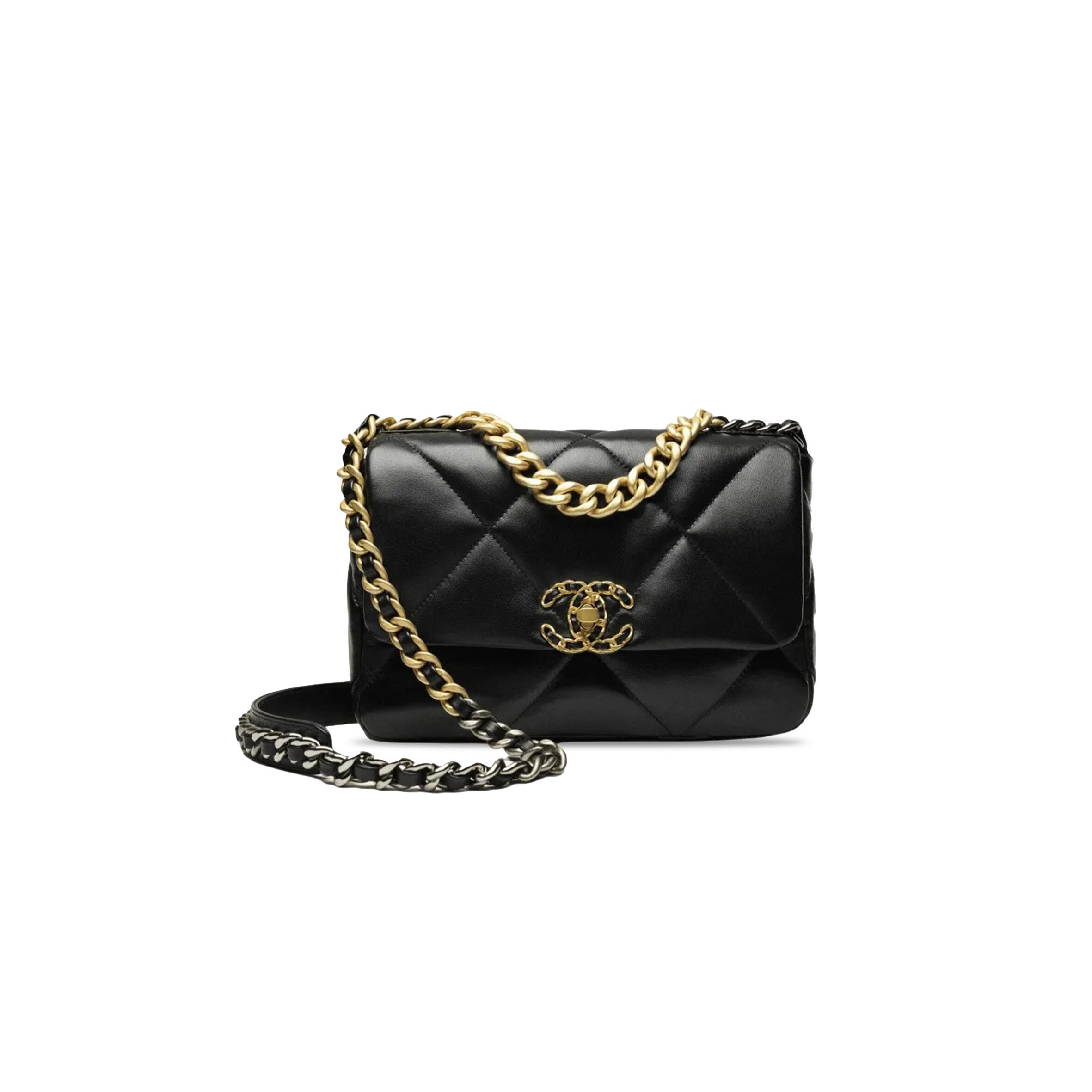 Ch**el 19 FLAP BAG AS1160 B03215 94305 (26*16*9cm) Master Quality