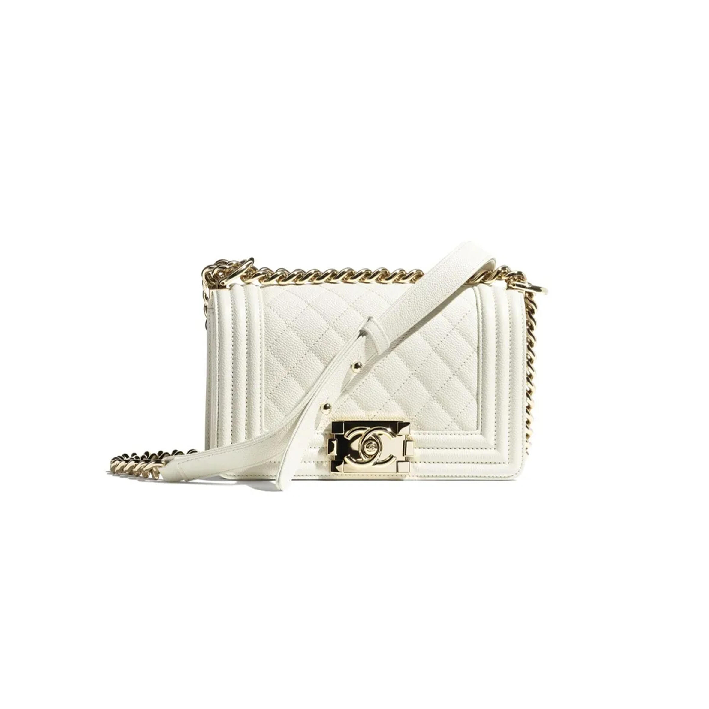 Ch**el SMALL QUILTED BOY BAG A67085 B05839 10601 (20.5*12*8.5cm) Master Quality