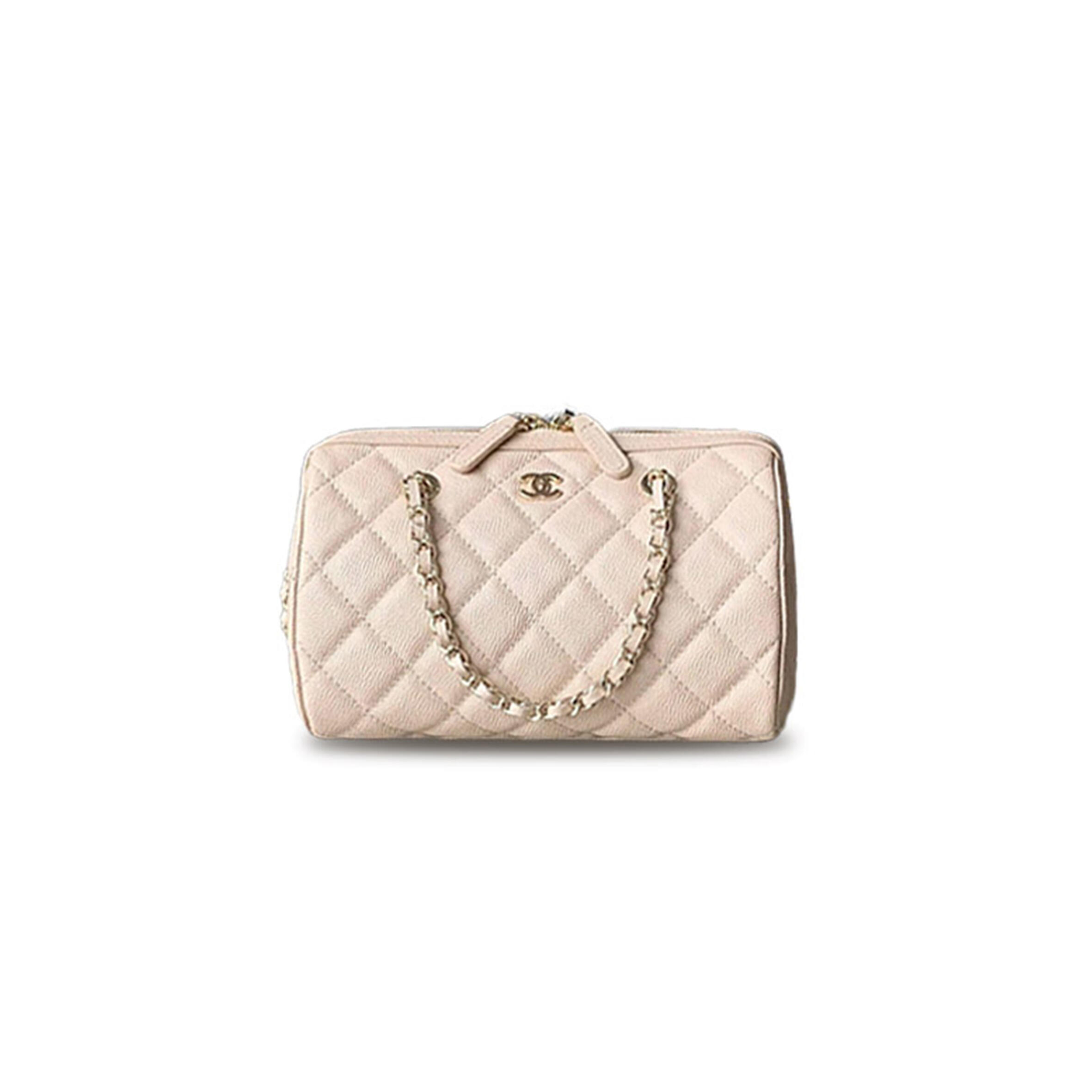 Ch**el BOSTON BOWLING BAG (18.5*11.5*11cm) Master Quality