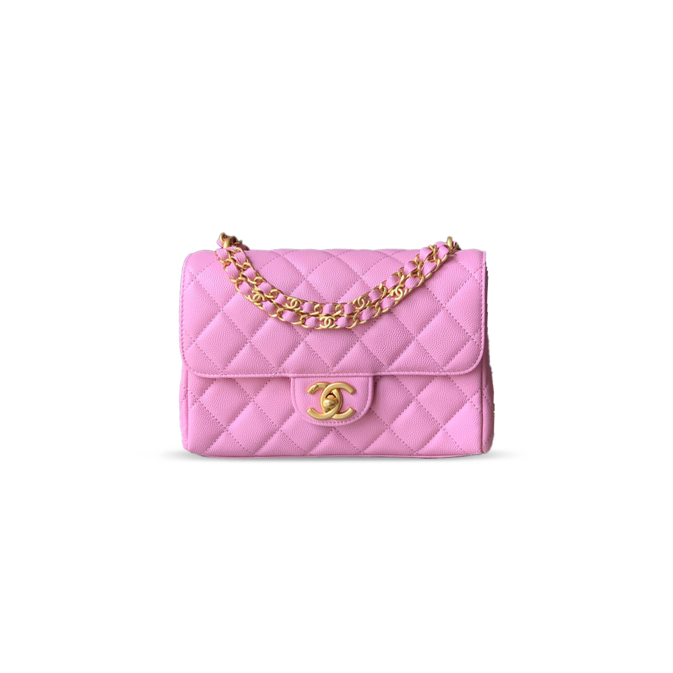 CHANE CAVIAR WALLET ON CHAIN 321497 (22*14*6.5cm) Master Quality