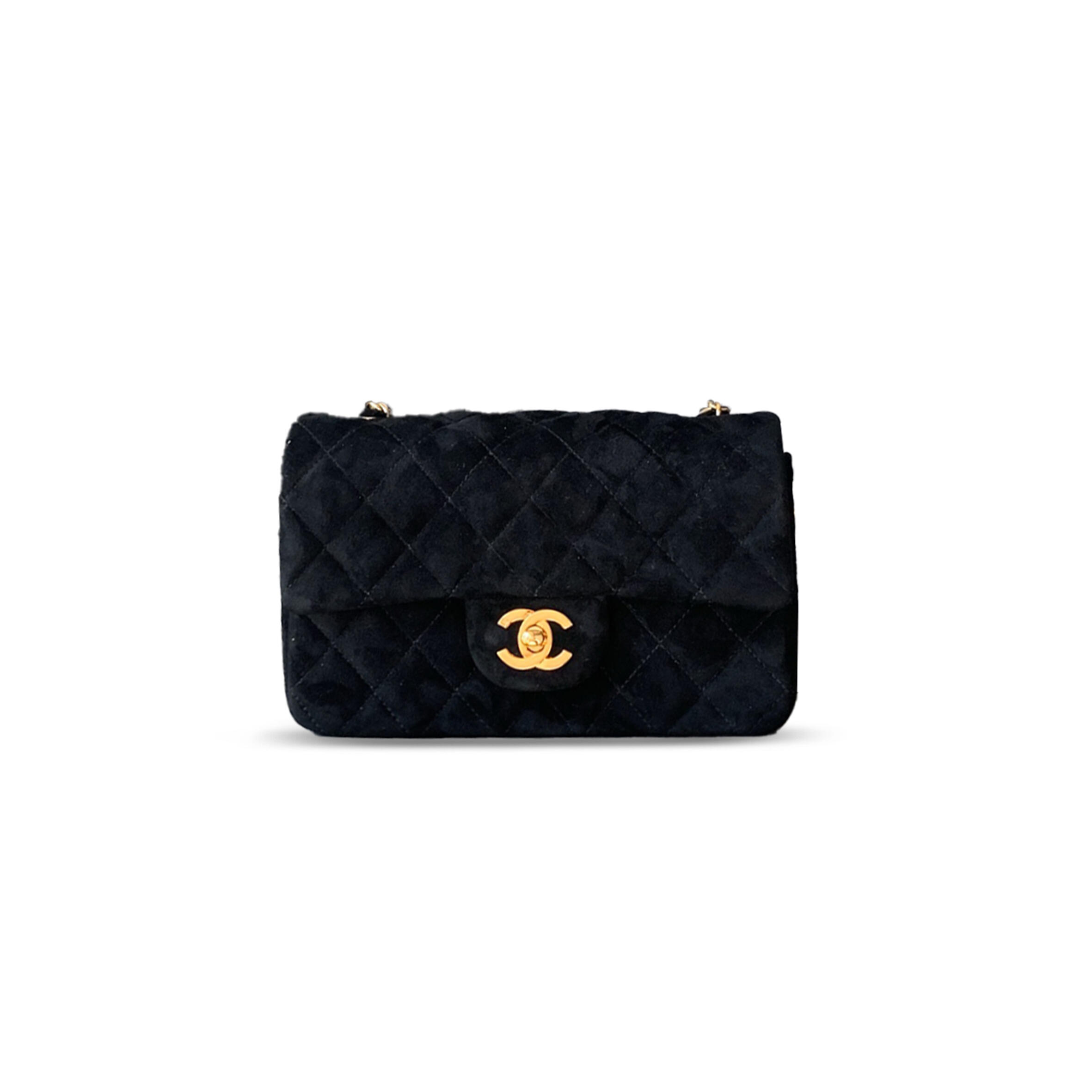 Ch**el SUEDE SMALL CLASSIC FLAP SHOULDER BAG 306481 (20*12*6cm) Master Quality